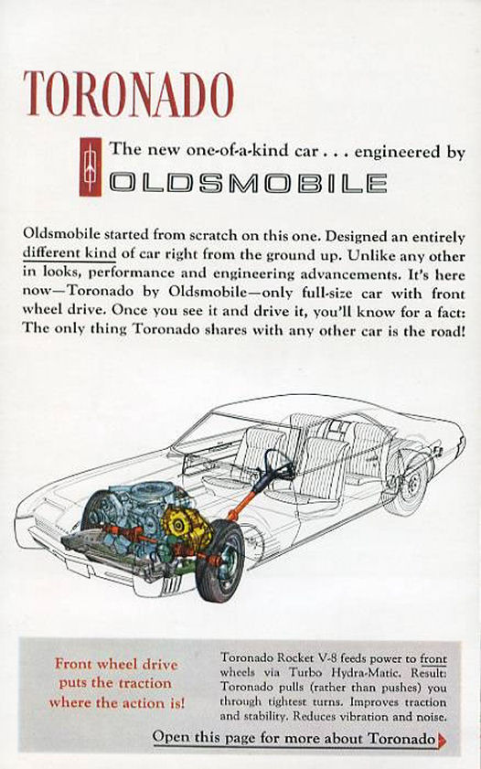 1966 Oldsmobile Tornado Foldout Page 3